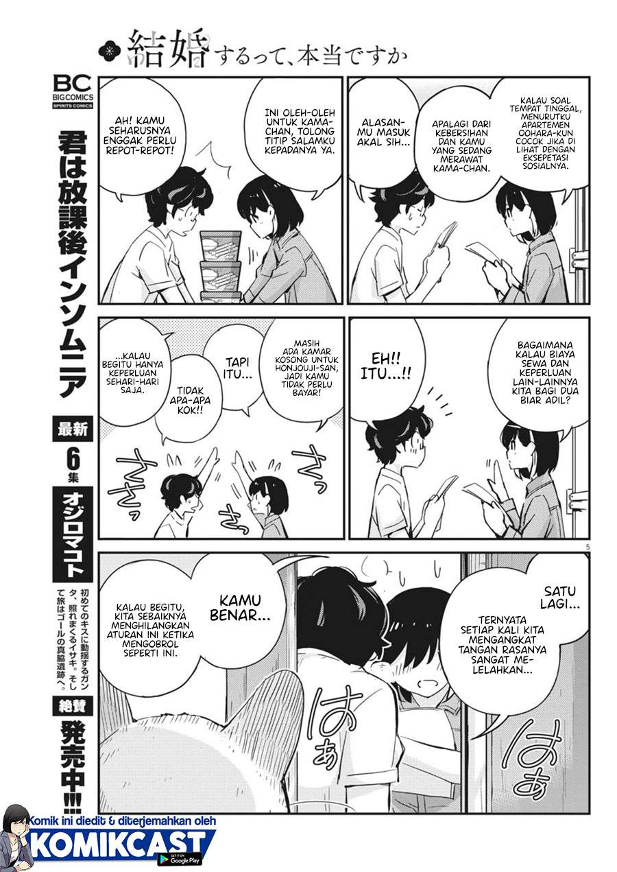 Kekkon Surutte, Hontou Desu ka? Chapter 42 Gambar 6